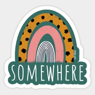 Somewhere Sticker